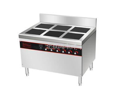 電磁無柜六頭煲仔爐